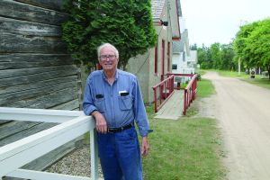 Brown is a dedicated, long-standing volunteer for the museum