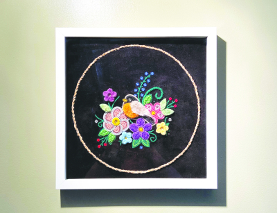 Ponask’s work featured in the Manitoba Society Exhibit