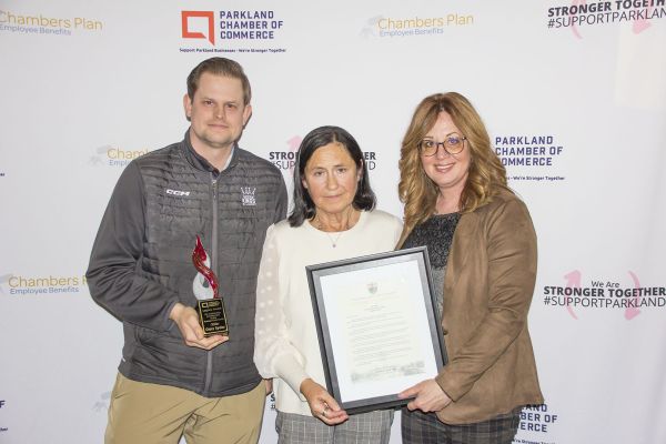 Parkland Chamber of Commerce distributes awards