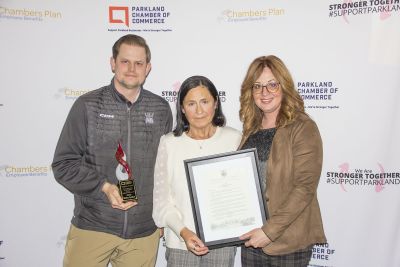 Parkland Chamber of Commerce distributes awards