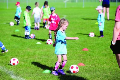 U5 and U7 soccer teams take over the pitch