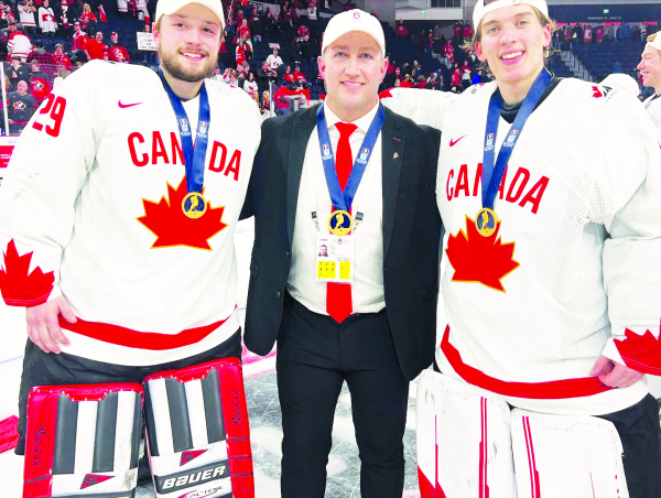 IIHF gold medal coming to the community