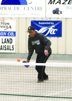 Pickleball takes over the Curling Rink