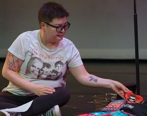 Ballantyne  portrays Cree  superhero in a graphic novel