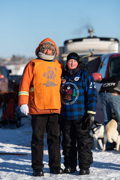 Three generations share love of dog sled racing