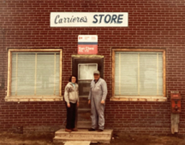 Christmas at Carriere's Store