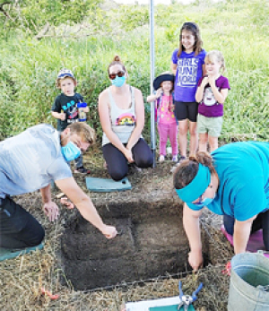 You can check out an archaeological dig