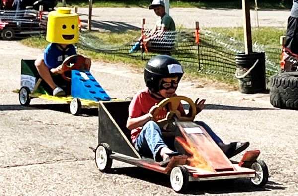 Some great old fashioned fun at Soap Box Derby