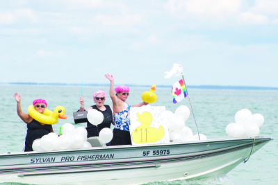 Boat parade brings fun and smiles to Cleawater Lake