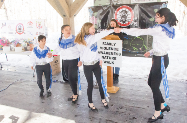 Walk sheds light on family violence