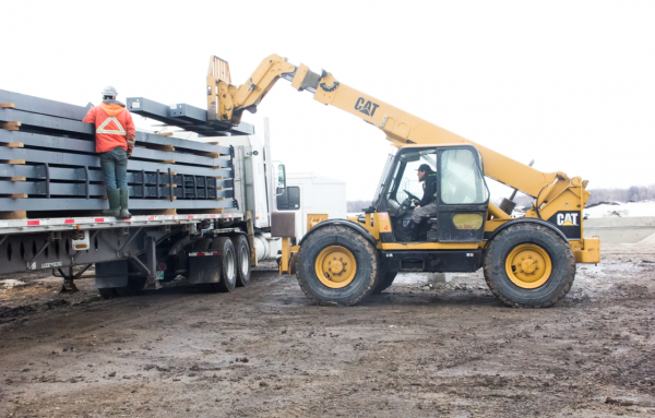 Construction continues