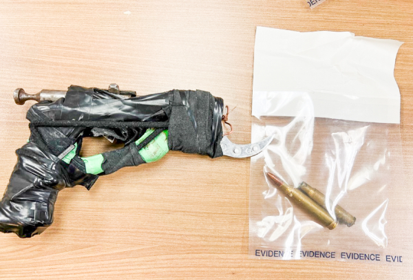 Police seize homemade handgun