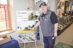 Dauphin Rail Museum holds turntable memorial project open house