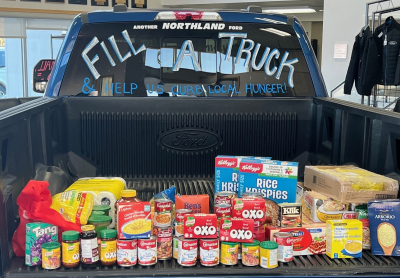 Northland Ford annual scare hunger food drive