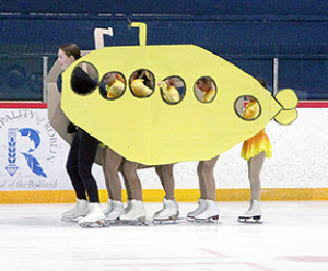 Figure skaters wind up season