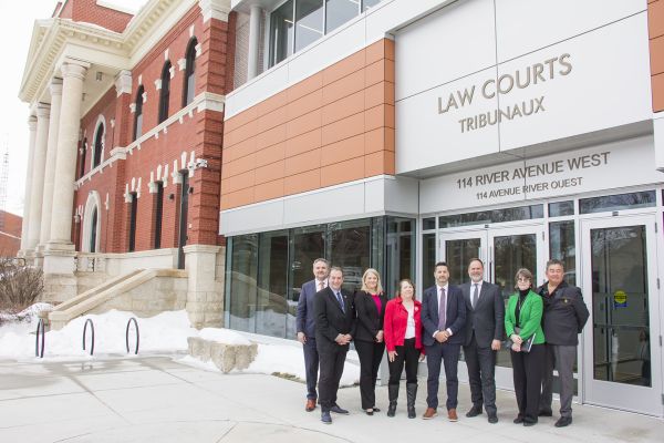 Ceremony launches new and improved courthouse