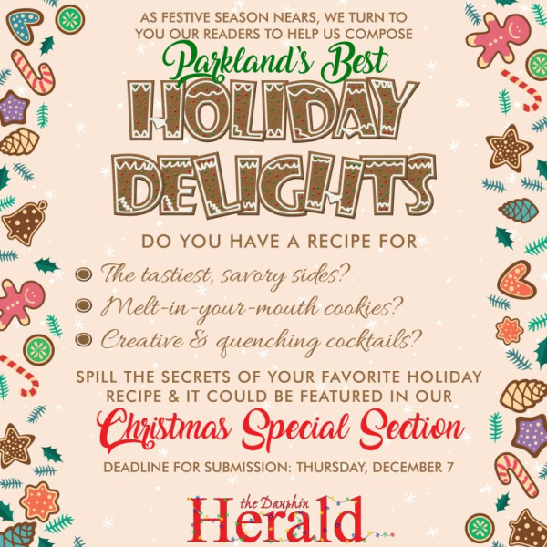 Submit your holiday recipes!