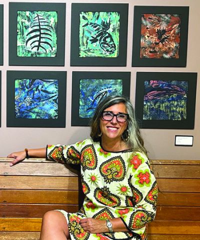 Letting art convey a feeling to a certain place and time