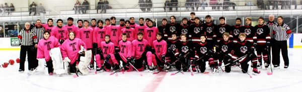 Major Pratt hosts their Stick It To Cancer Game