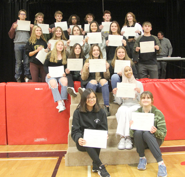 Goose Lake High holds Awards Day