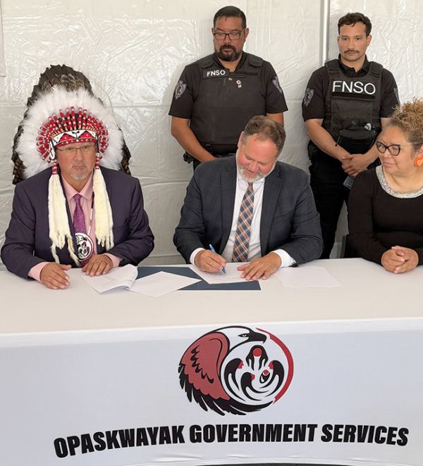 Province signs MOU with OCN for  community-led approach to justice