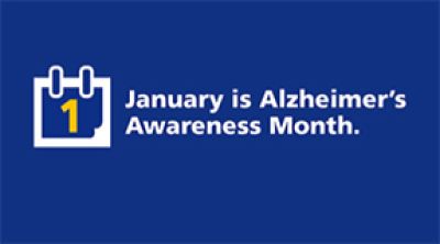 January is Alzheimer's awareness month
