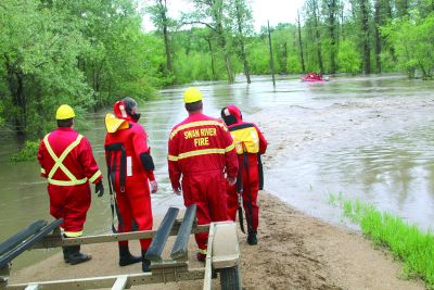 SVFD responds to calls for help during flooding