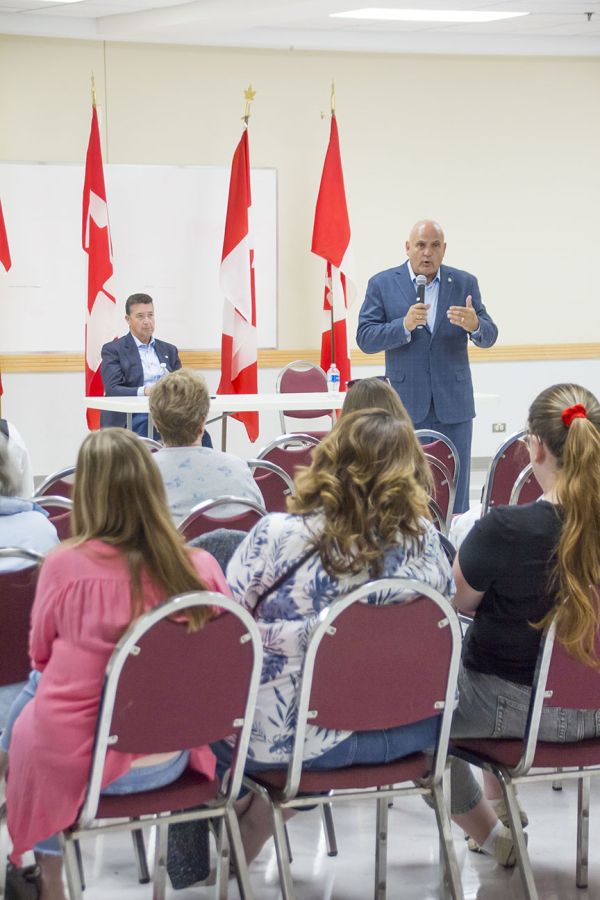 Justice system is in crisis, MPs tell townhall attendees