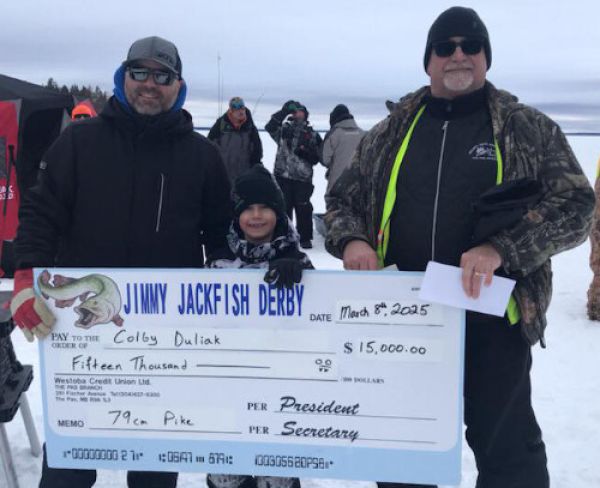 Jimmy Jackfish Ice Fishing Derby reels in success
