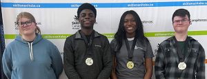 MBCI students demonstrate skills at the Skills Manitoba Competition